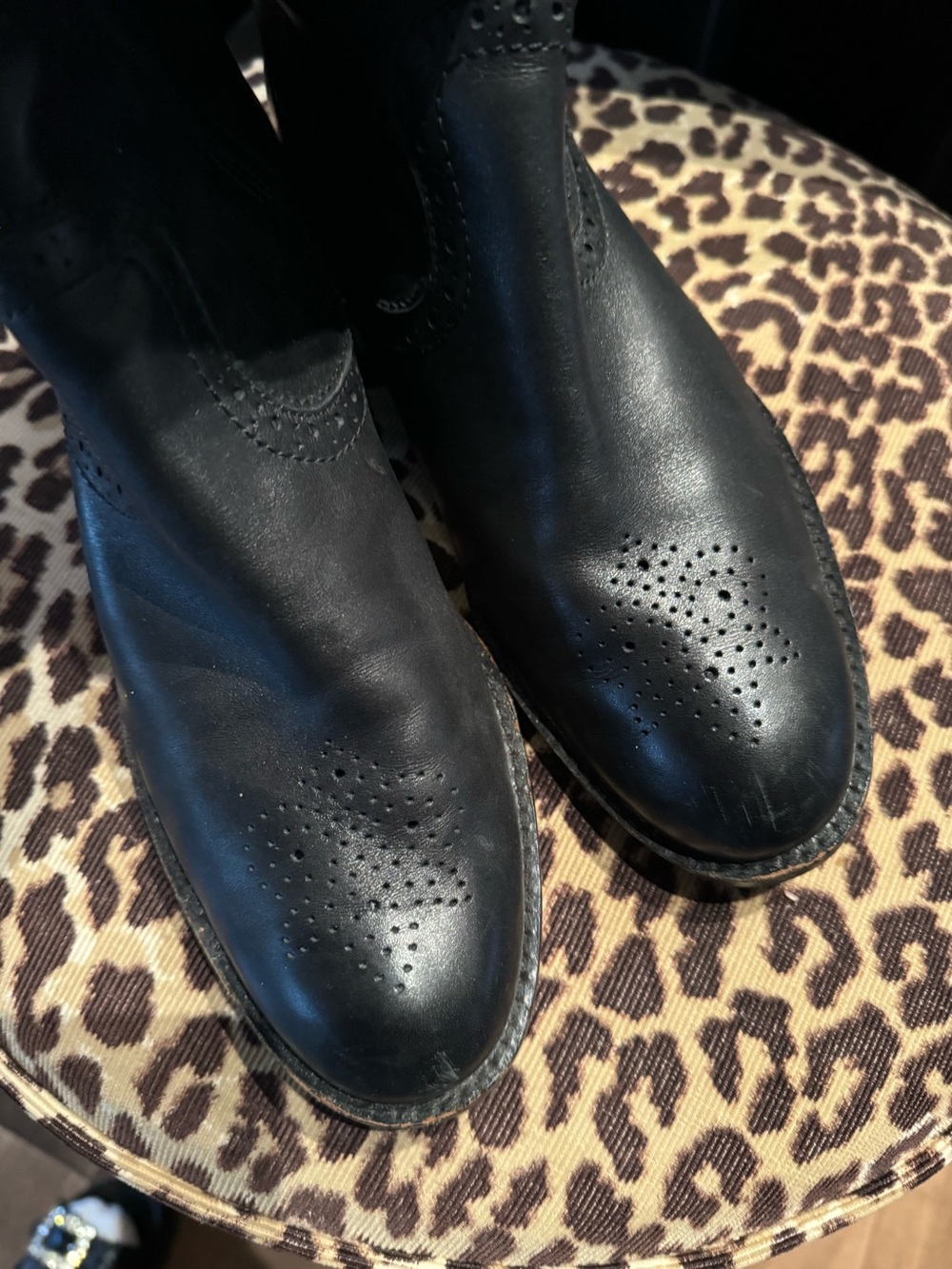 Franco Sarto
black tall riding leather Dress Boots